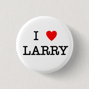 I <3 Larry Button