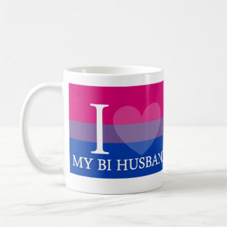 I <3 My Bi Husband Coffee Mug