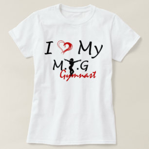 I <3 My MTG Gymnast Ladies T-Shirt
