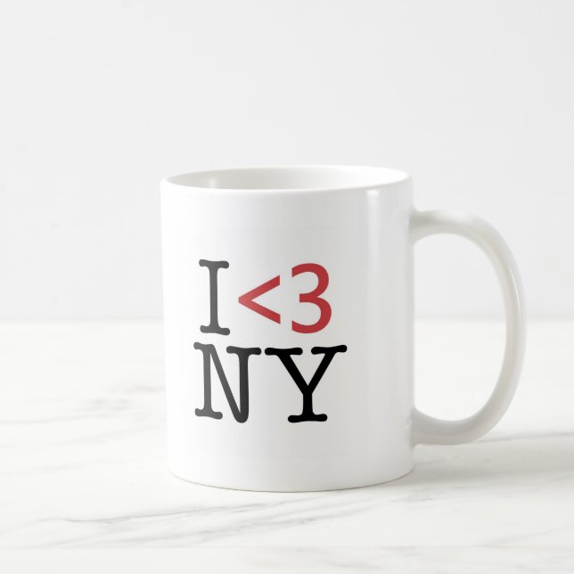 I <3 NY COFFEE MUG (Right)