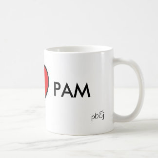I <3 PAM COFFEE MUG