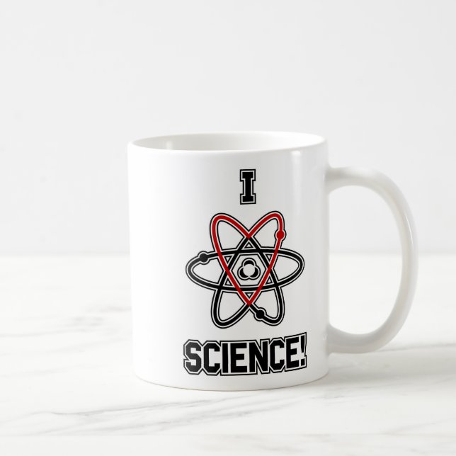 I <3 Science! Coffee Mug (Right)