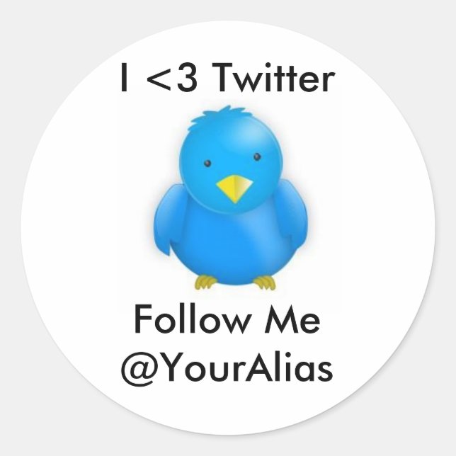 I <3 Stickers Twitter (Devant)