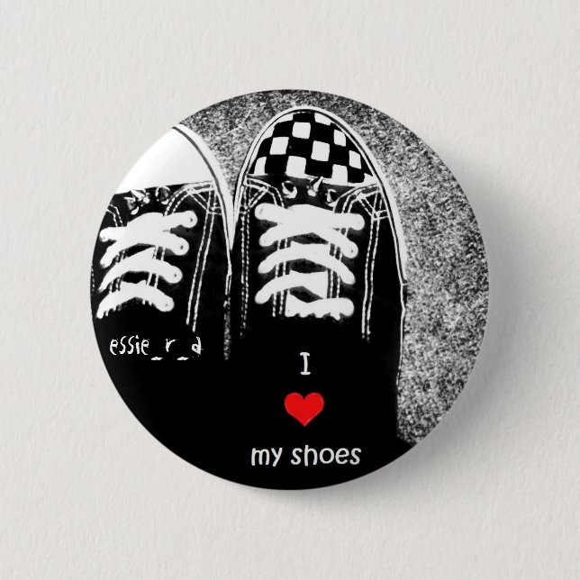 i<3myshoes by essie_r_a 2 inch round button (Front)