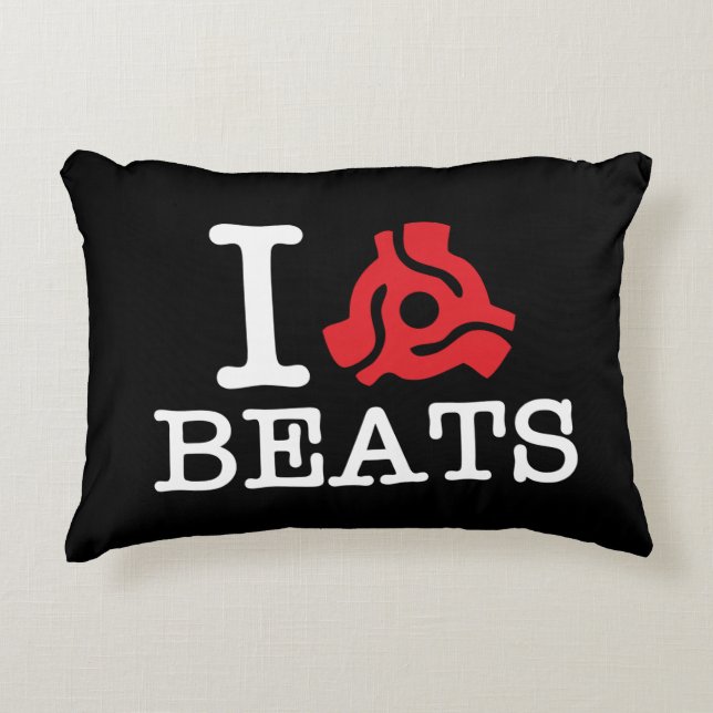 I 45 Adapter Beats Accent Pillow (Front)