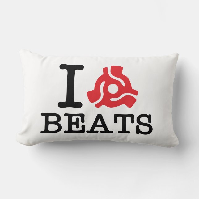 I 45 Adapter Beats Lumbar Pillow (Front)