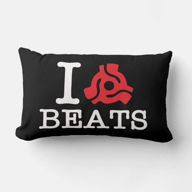 I 45 Adapter Beats Lumbar Pillow (Front)