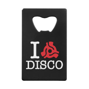 I 45 Adapter Disco Credit Card Bottle Opener