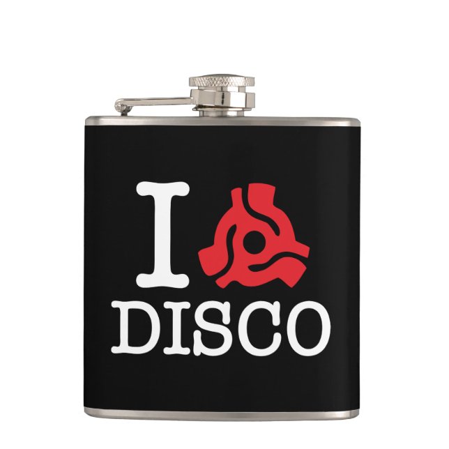 I 45 Adapter Disco Hip Flask (Front)
