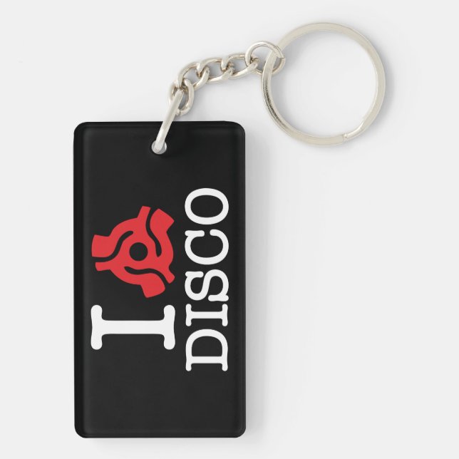 I 45 Adapter Disco Keychain (Back)