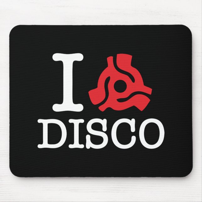 I 45 Adapter Disco Mouse Pad (Front)