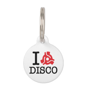 I 45 Adapter Disco Pet Tag