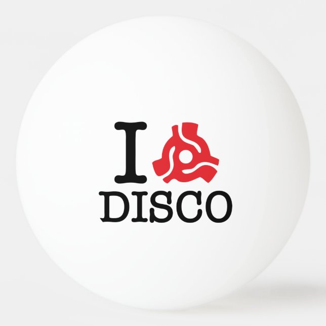 I 45 Adapter Disco Ping Pong Ball (Front)