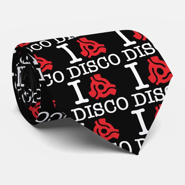I 45 Adapter Disco Tie (Rolled)