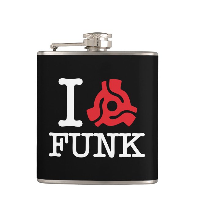 I 45 Adapter Funk Hip Flask (Front)