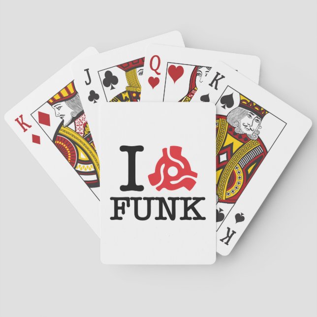 I 45 Adapter Funk Playing Cards (Back)