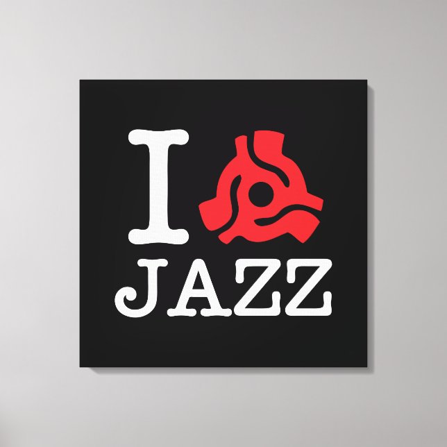 I 45 Adapter Jazz Canvas Print (Front)