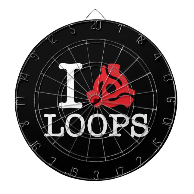 I 45 Adapter Loops Dartboard (Front)