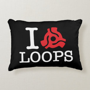 I 45 Adapter Loops Decorative Pillow