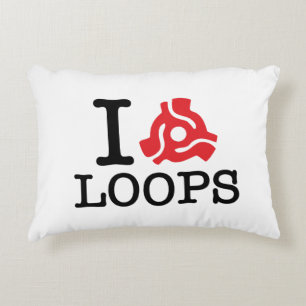 I 45 Adapter Loops Decorative Pillow