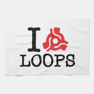 I 45 Adapter Loops Kitchen Towel