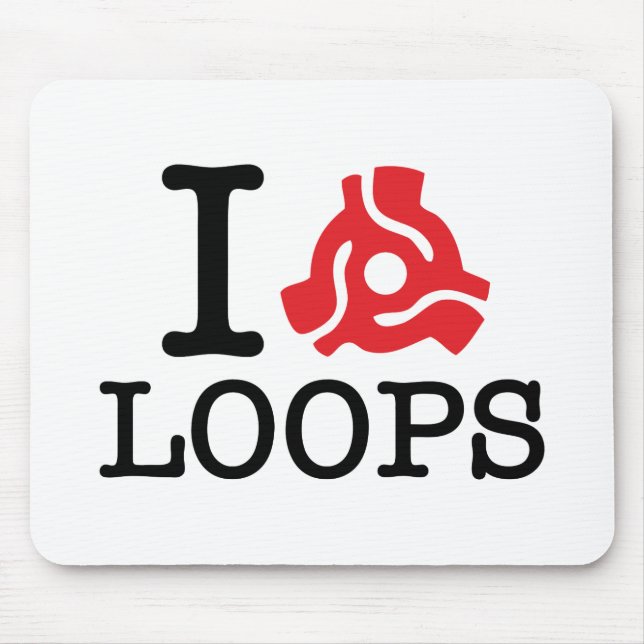I 45 Adapter Loops Mouse Pad (Front)