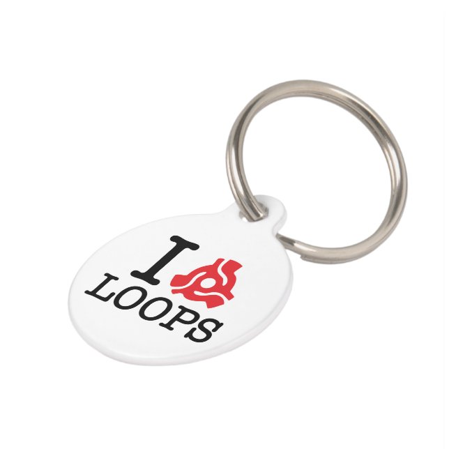 I 45 Adapter Loops Pet Tag (Side)