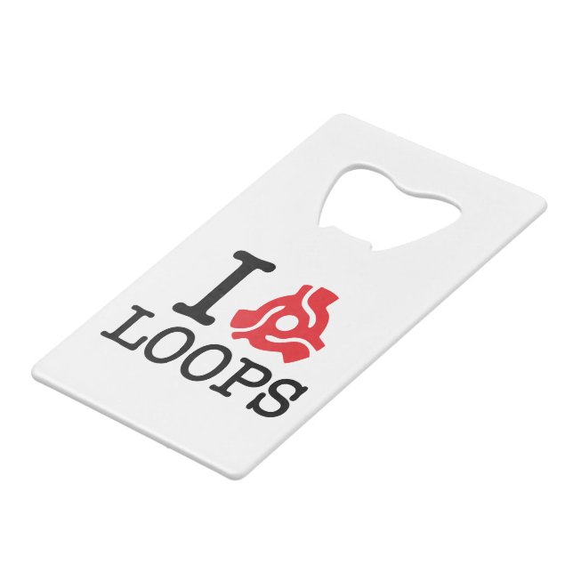 I 45 Adapter Loops Wallet Bottle Opener (Front Angled)