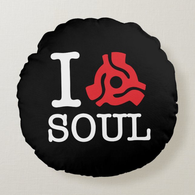 I 45 Adapter Soul Round Pillow (Front)