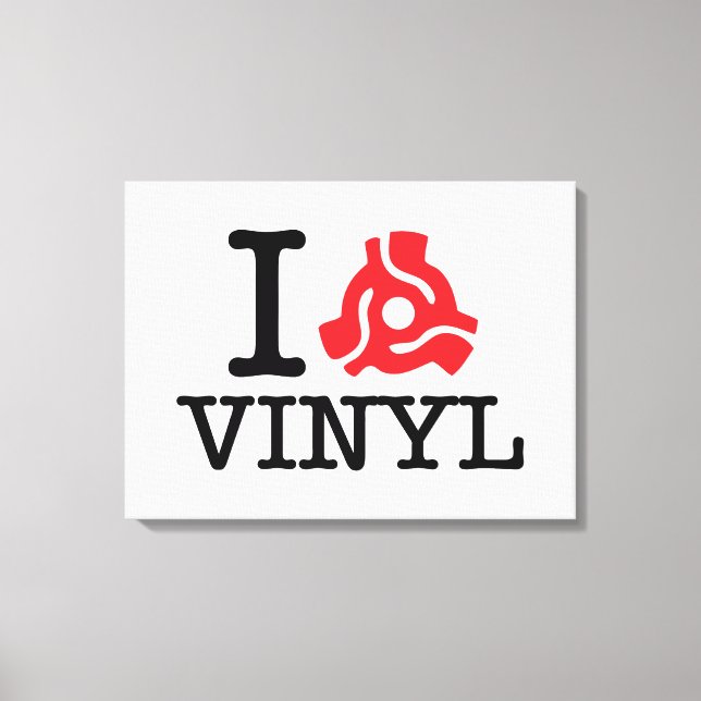 I 45 Adapter Vinyl Canvas Print (Front)