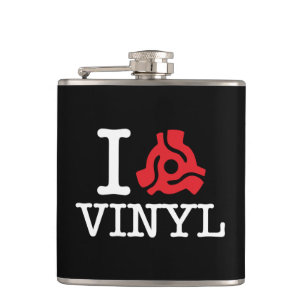 I 45 Adapter Vinyl Hip Flask