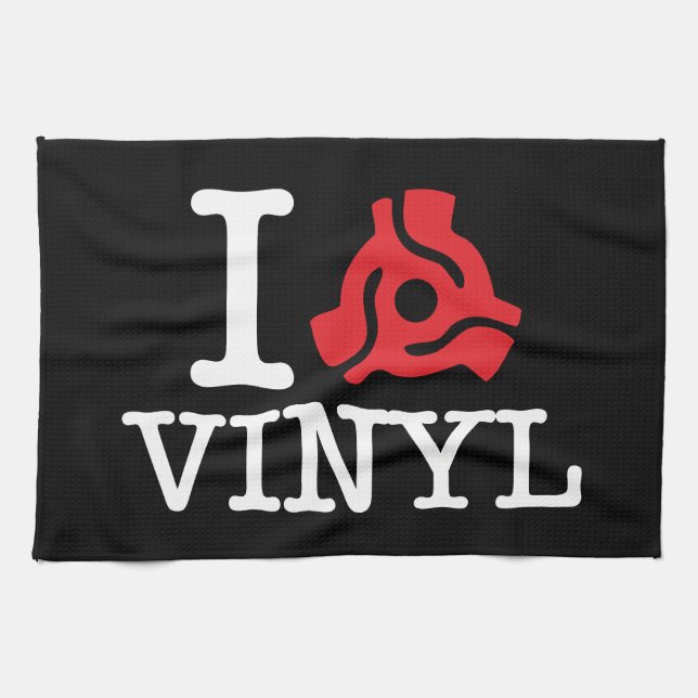 I 45 Adapter Vinyl Kitchen Towel (Horizontal)