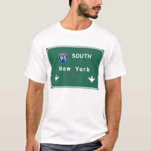 I-95 Interstate New York Empire State NY Highway T-Shirt