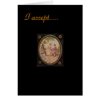 I accept your Marriage Proposal Card