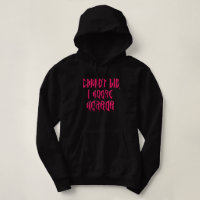 I Adore Horror (Pink Text)