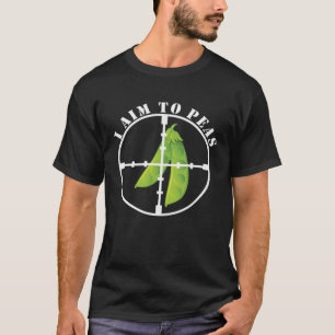 I aim to peas Veggie Pun  Pun World Peace T-Shirt