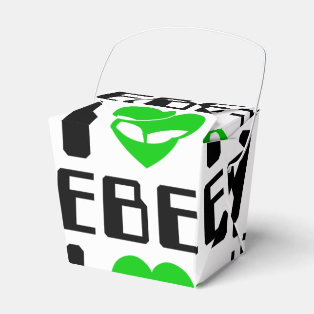 I Alien Heart EBE Favor Box (Front Side)