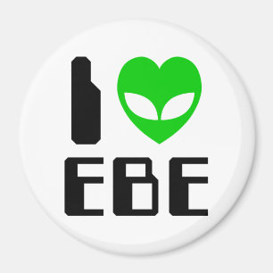 I Alien Heart EBE Magnet