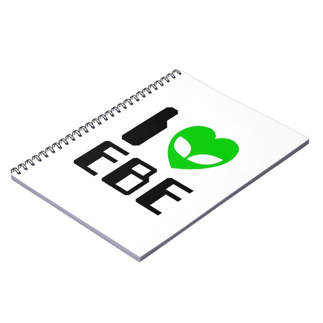 I Alien Heart EBE Notebook (Left Side)