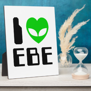I Alien Heart EBE Plaque