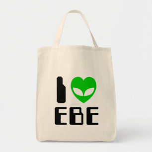 I Alien Heart EBE Tote Bag