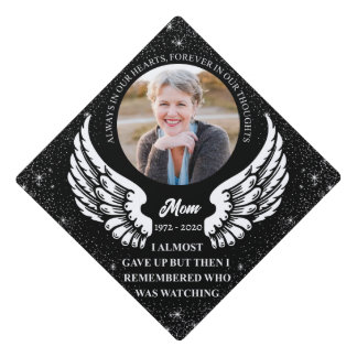 I Almost Gave Up But Then I Remembered Who Was Wat Graduation Cap Topper