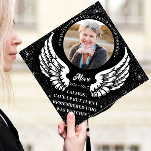 I Almost Gave Up But Then I Remembered Who Was Wat Graduation Cap Topper