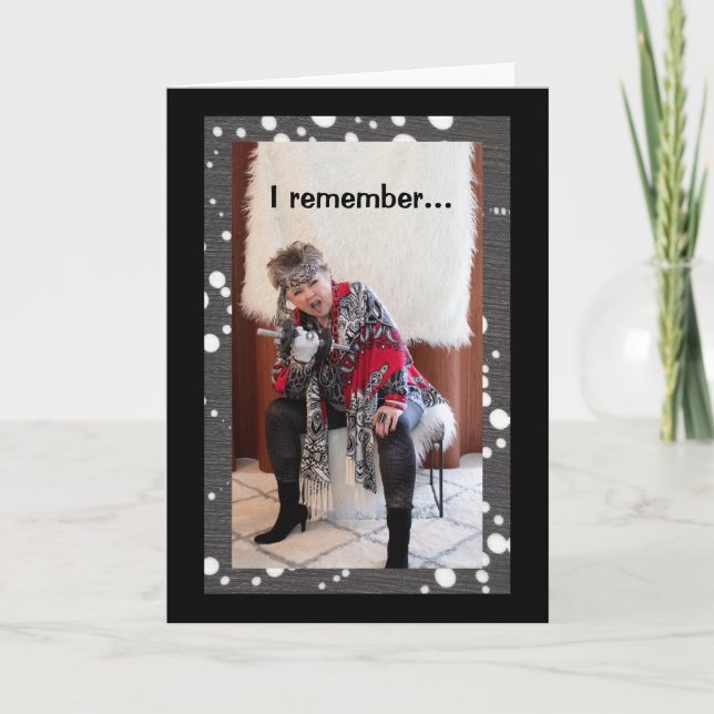 I always wanted to be OLDER Card (Front)