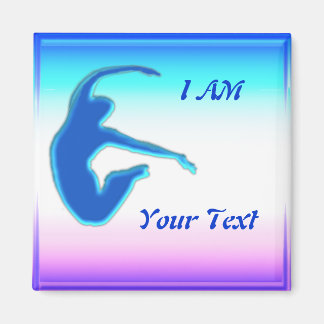 I AM 1 Template Magnet