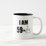 I am 59 plus 1, 60th birthday mug 1957 birthday<br><div class="desc">I am 59 plus 1,  60th birthday mug 1957 birthday</div>