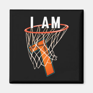 I Am 7 Basketball Themed 7th Birthday Party Celebr Magnet