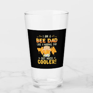 I Am A Bee Dad Glass