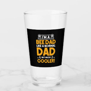 I Am A Bee Dad Glass