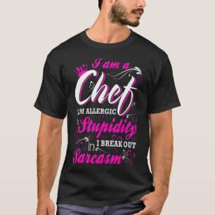 I am a Chef T zoo birthday chef humour T-Shirt
